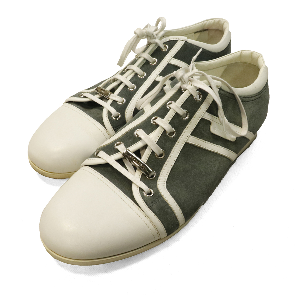 Vintage Dior Homme Suede Low-Top Sneakers Size 10E 42 1/2